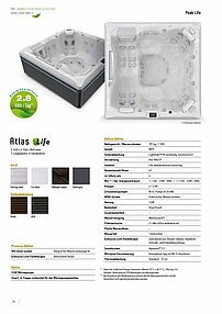 Kleines Bild vom Datenblatt des Whirlpool Atlas Life von Wellis
