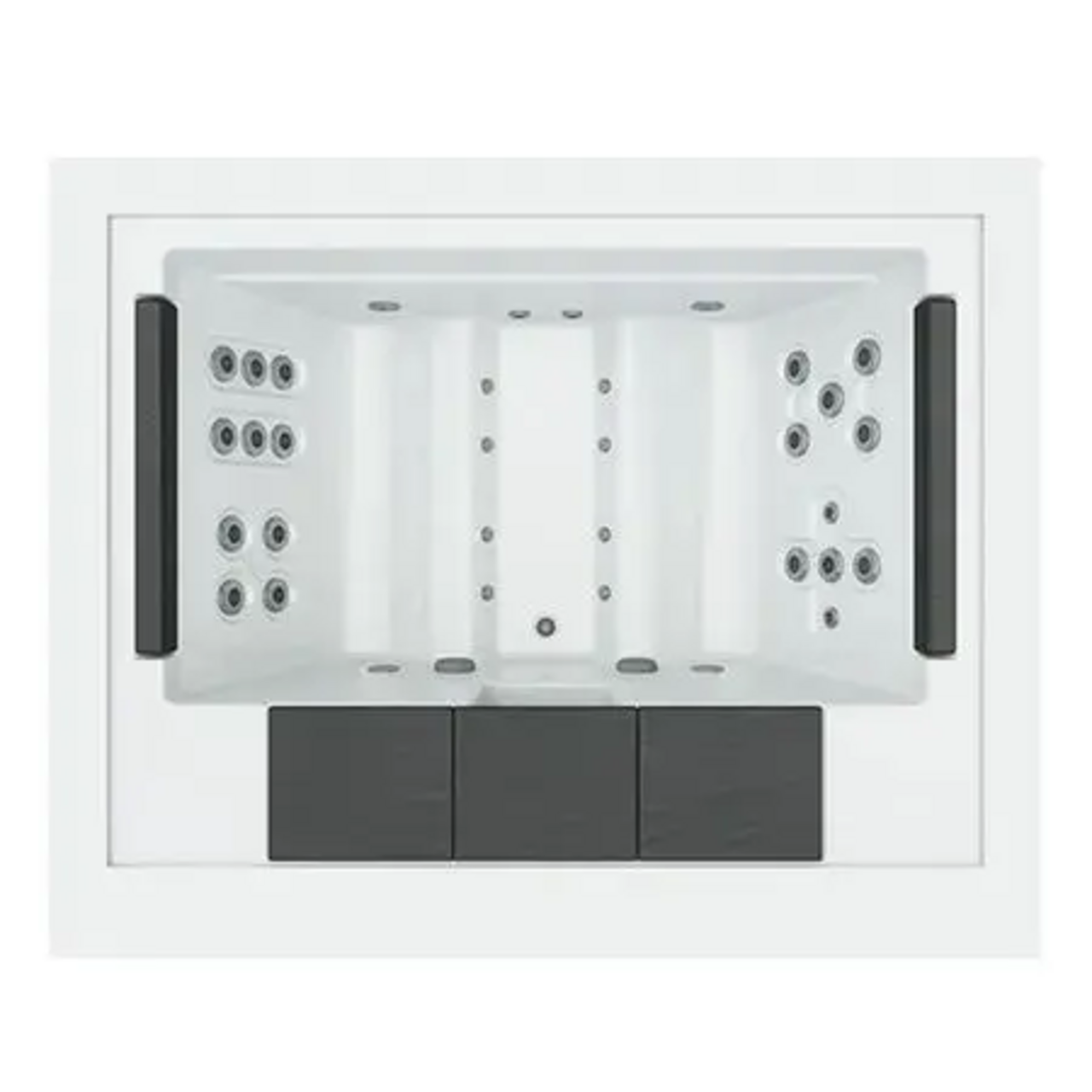 Whirlpool Aquavia Home Spa von oben