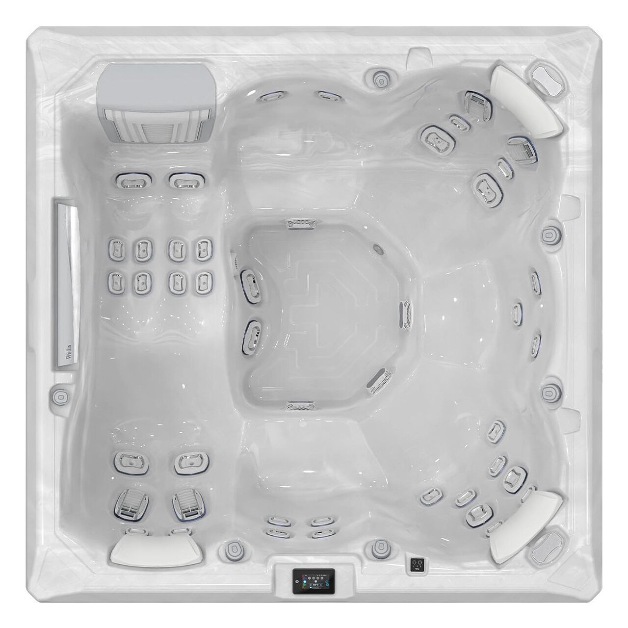 Whirlpool Atlas Life von Wellis von oben
