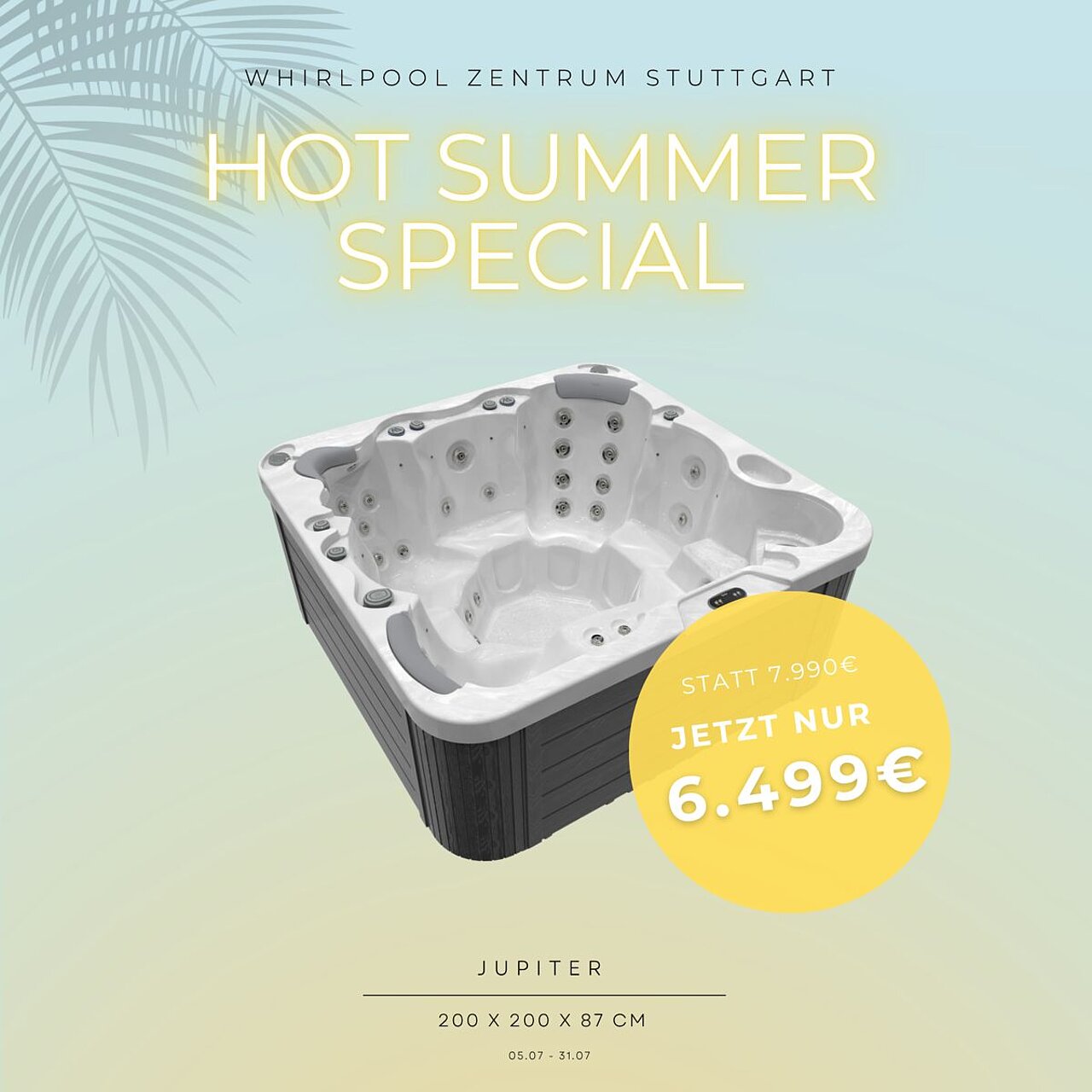 Werbeanzeige für Whirlpool Jupiter