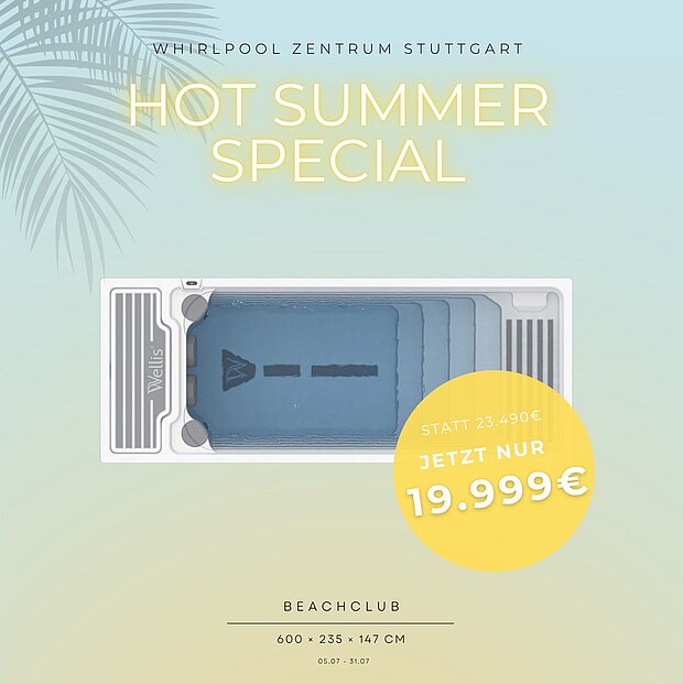 Werbebild für Angebot SwimSpa