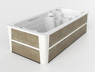 SwimSpa Amazon von schräg oben