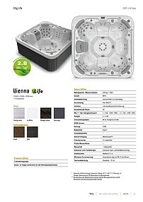 Datenblatt Whirlpool Vienna Life von Wellis