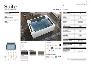 Kleinansicht des Datenblattes vom Suite Spa 