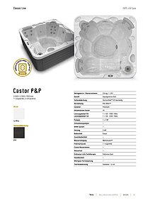 Kleinansicht des Datenblatt für den Whirlpool Castor