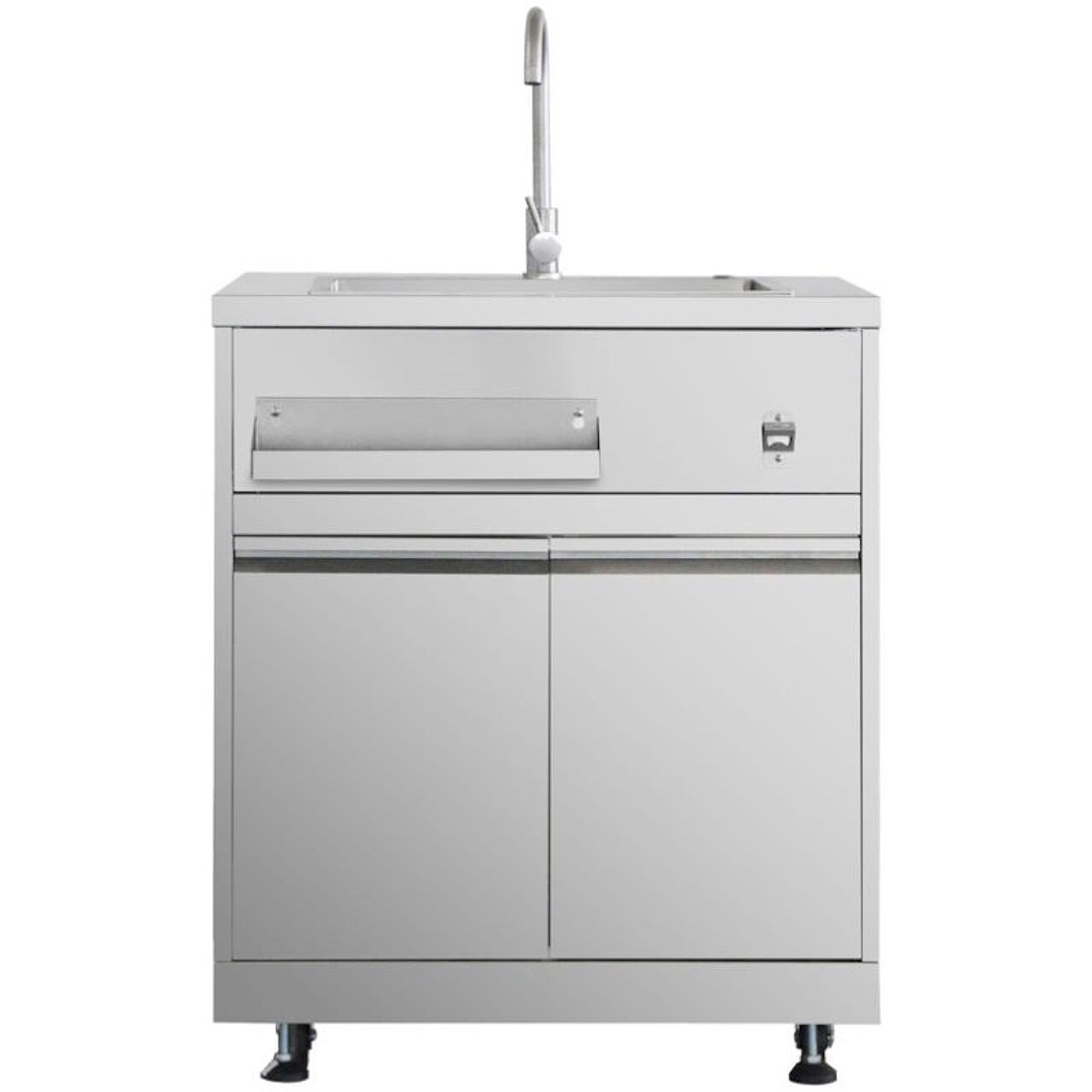 Spülschrank Edelstahl