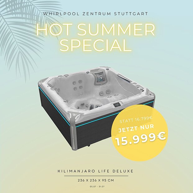 Werbebanner für Whirlpool Wellis Kilimanjaro