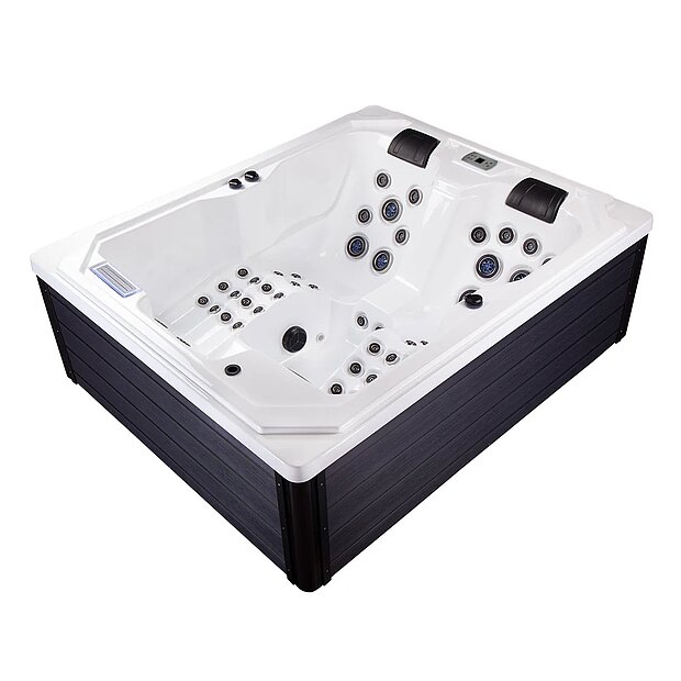 Whirlpool Moana von der Seite in Ice White