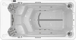 Wellis SwimSpa Danube Riverjet Ansicht von oben