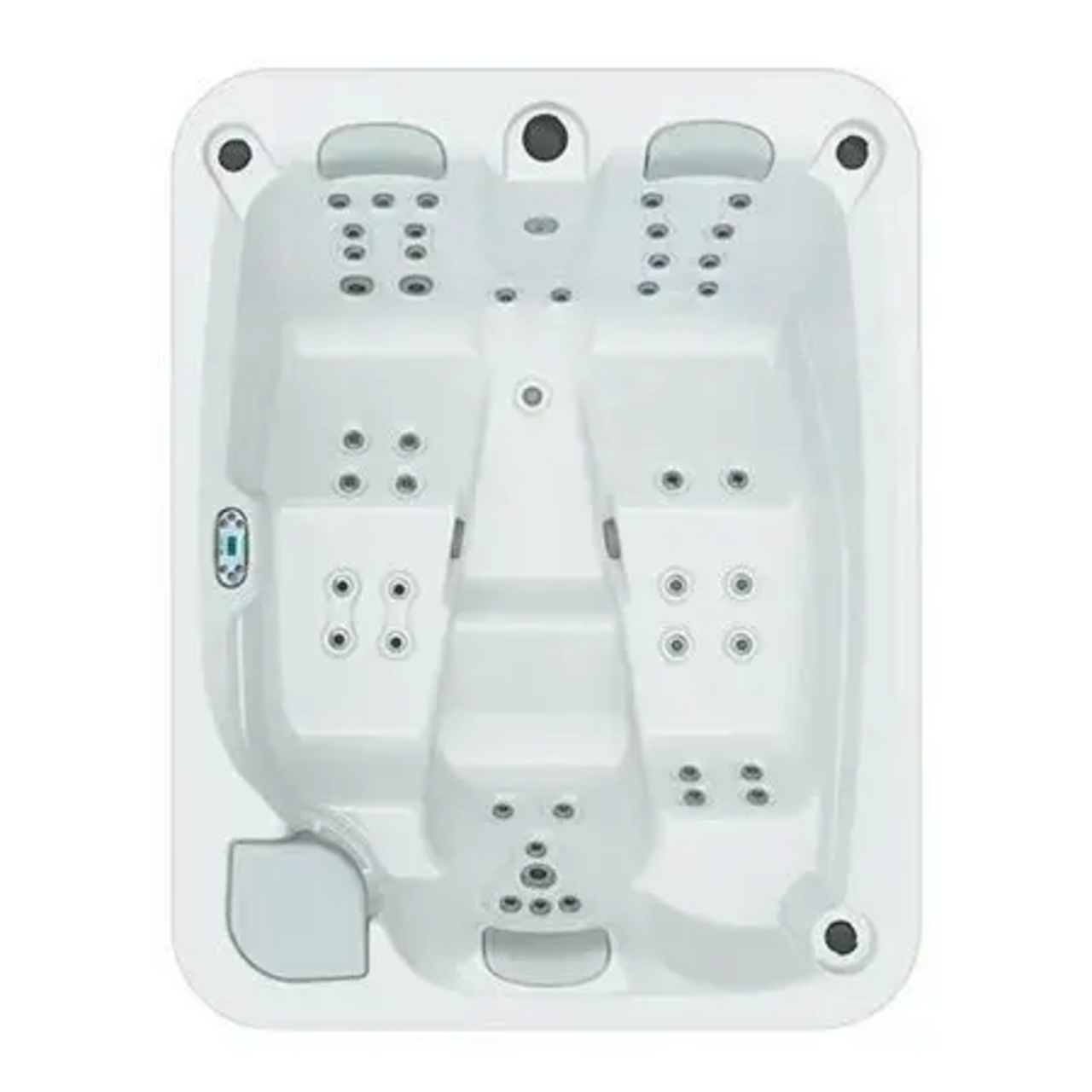Whirlpool Aquavia Touch Pro Ansicht von oben